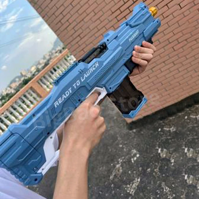 200-800ml Children's Automatic High-pressure Water Spray Remote Shooting Electric Water Gun Summer Play Kids Toys Gift 1