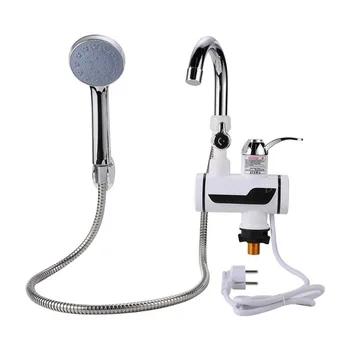 3000W Electric Kitchen Water Heater Tap Instant Hot Water Faucet Heater Cold Heating Faucet Tankless Instantaneous Water Heater 1