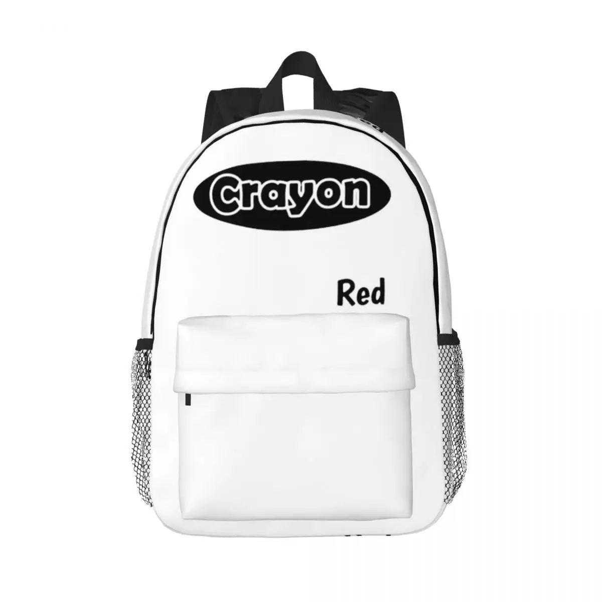 

A Funny Green, Red Thing From Crayon Backpacks Teenager Bookbag Fashion Children School Bags Travel Rucksack Shoulder Bag