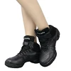 Sports Dance Shoes Genuine Leather Soft Sole Breathable High Top Jazz Salsa Modern Dance Sneakers For Women Man Size 36-45 1