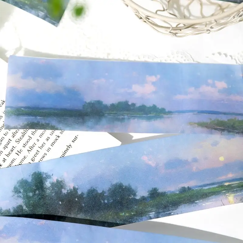 Yoofun 50x200cm Collage Landscaping Washi Tape Summer in Tuscany Creative DIY Journaling Scrapbooking DIY Masking Tape 4