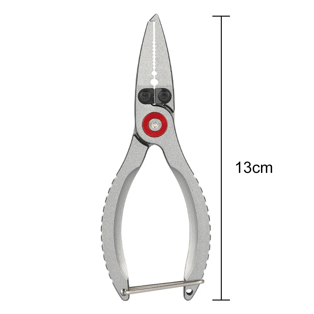 Aluminum Alloy Fishing Line Cutter Accessories  Split Ring Pliers Fishing  - 1/2pcs - Aliexpress