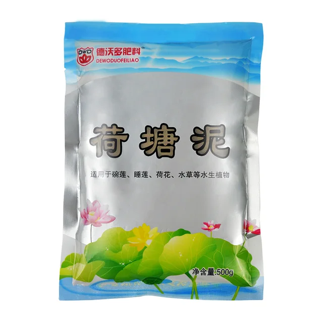 500 Gramm Lótuszos Tó Sár, Tápanyag Talaj, Tál Lótusz, Vízliliom, Speciális Talaj A Vízi Növényekhez Bonsai Otthoni Kert