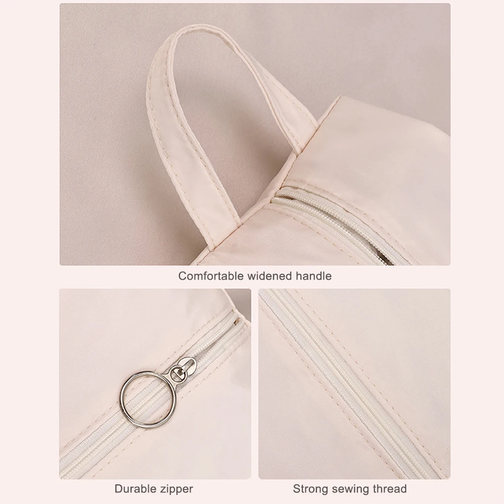 3-Piece Compact Travel Packing Cubes Set for Underwear, Bras, and Socks