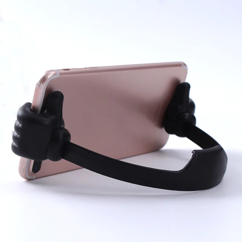 10pcs Universal Thumbs-up Hand Modeling Phone Stand Bracket Cell Phone Holder Desk Mount Stand for iPhone Samsung