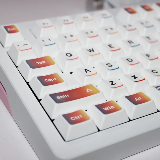 Premium PBT Keycap Cherry Profile 129 Keys/Sets DYE Subbed For Cross Mx Switches Mechanical Keyboard