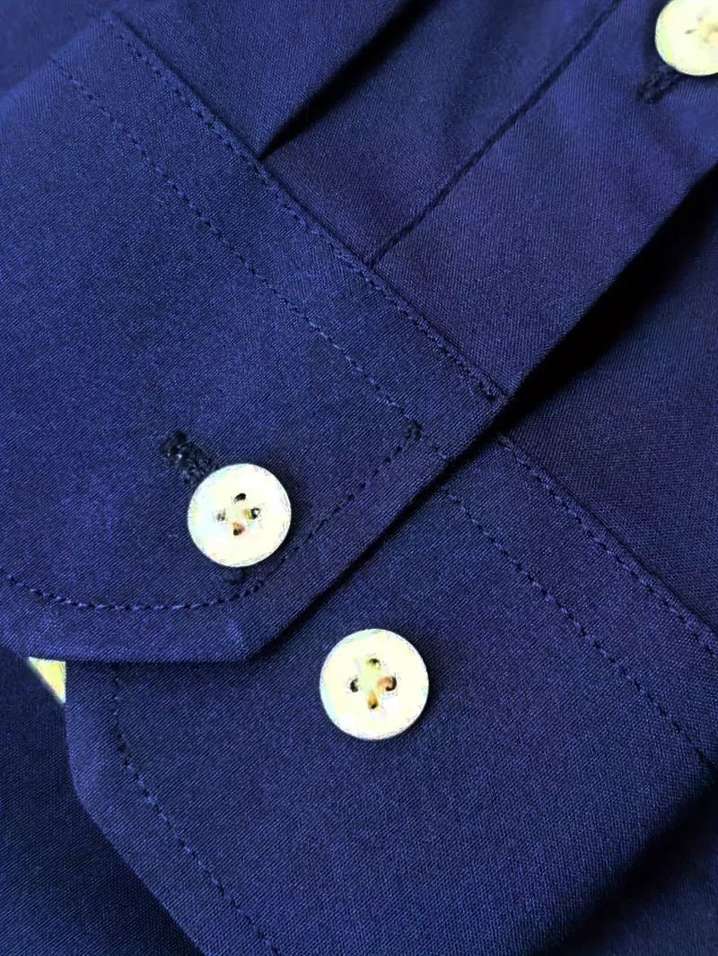 2025 جديد الرجال المرقعة قميص الموضة الفاخرة طويلة الأكمام الذكية عادية أربعة الموسم سهرة رجل مايكرو مطاطا القمصان