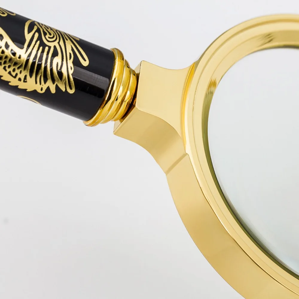 Magnifying Glass 10x Detachable Real Glass Lens for Reading