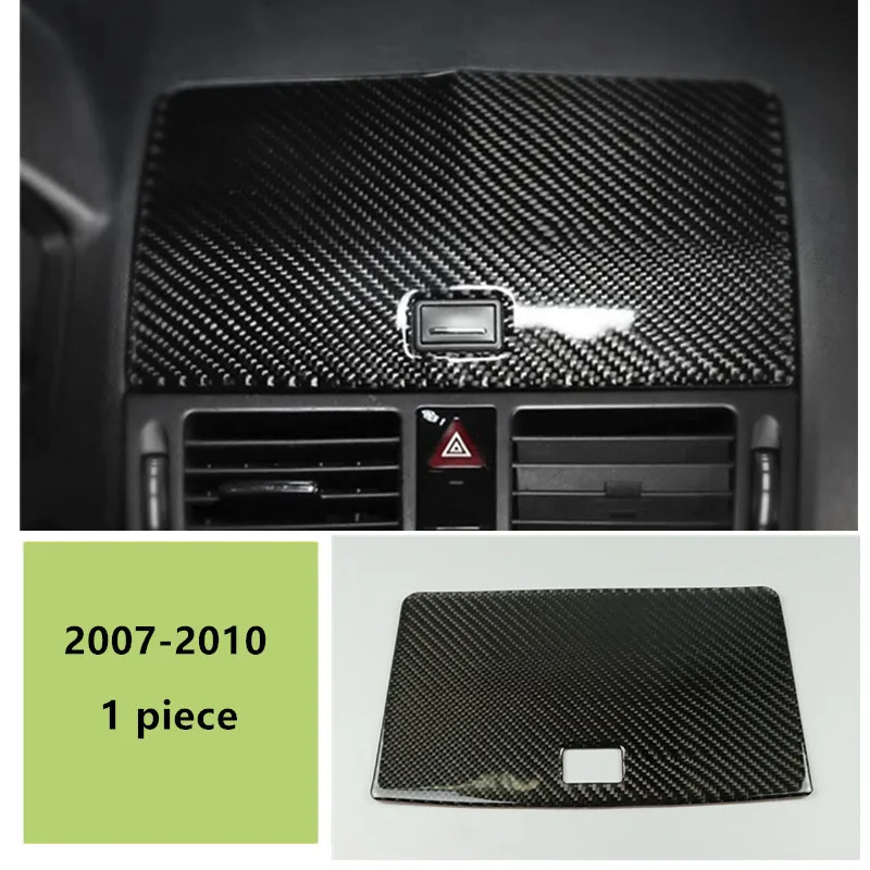 Center Konsole Klimaanlage CD Panel Abdeckung Trim 2 Pcs Für Mercedes Benz  C klasse W204 C200 C260 C300 C180 2007-10 Carbon Fiber - AliExpress
