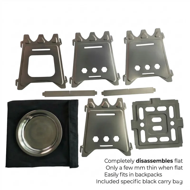Titanium Folding Wood Stove 4