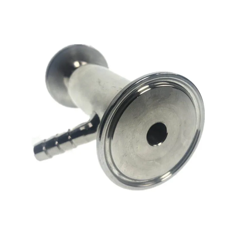 304 스테인리스 스틸 위생 샘플링 밸브, 페룰 OD 핏 1/2 1.5 트라이 클램프, 50.5mm, 25.4mm