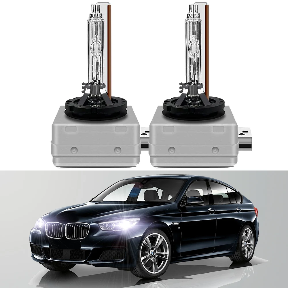 

Для BMW 5 серии F07 Gran Coupe 2009-2017 6000K HID ксеноновая лампа фары дальнего и ближнего света (подходит только для оригинальной лампы ксенон)