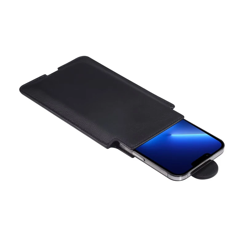 Genuine Leather Phone Holster Waist Bag