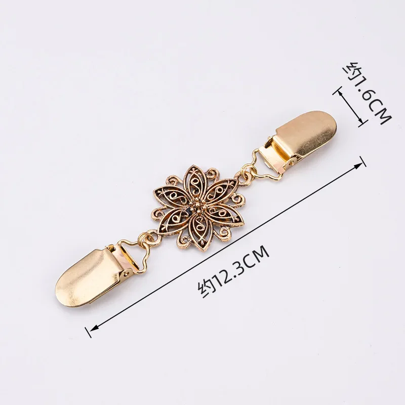 Vintage Pullover Clips 3 Paar - Retro Verschlüsse Für Cardigans & Schals