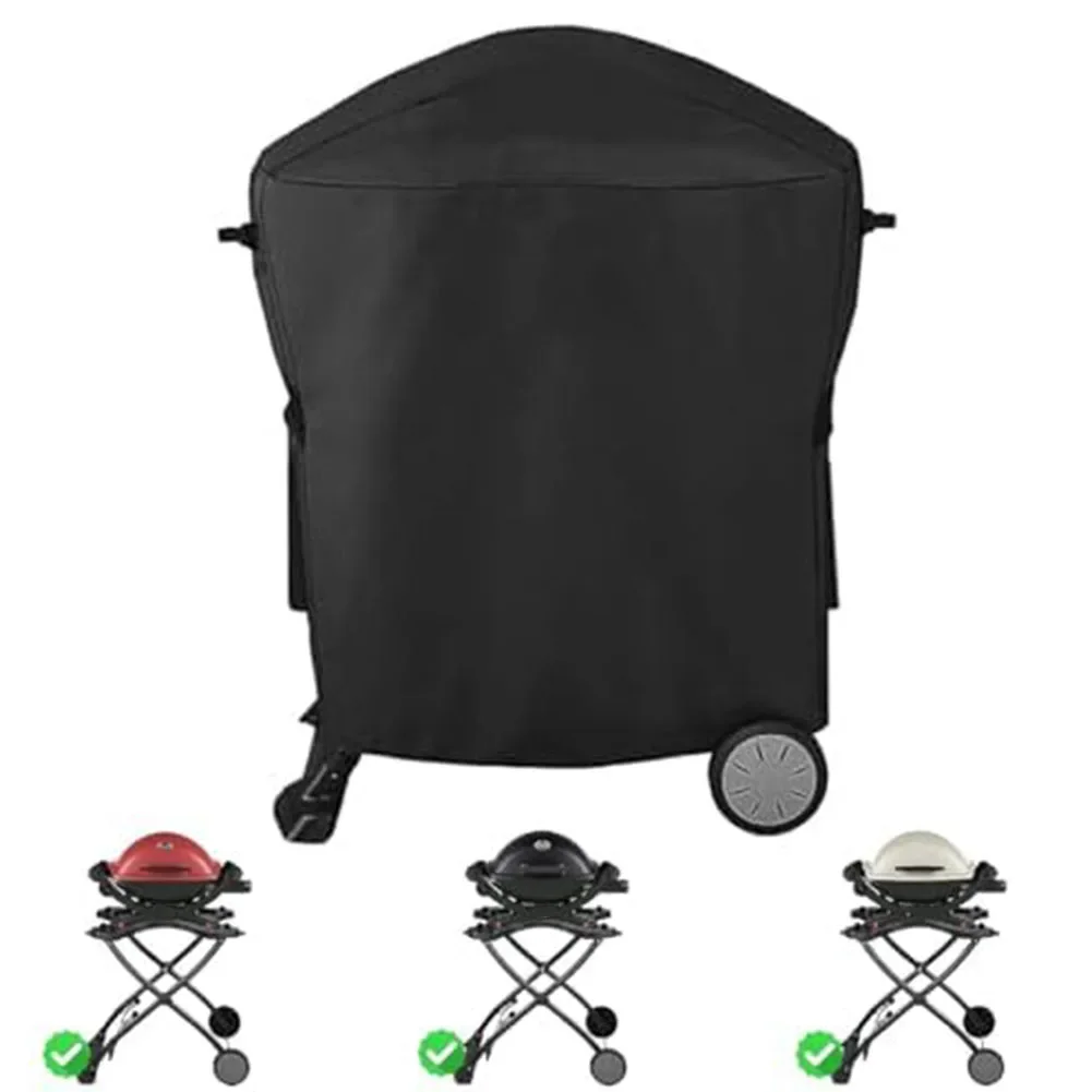 Protect Your For Weber Q1000 Q2000 Series Grill from Dust Water and Wear with a Waterproof 210D Oxford Cloth Cover 4
