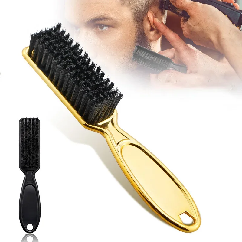 

Vintage Oil Head Comb Brush Hair Care Beard Shape Dual Use Comb Brush Hair Cutting Cleaning Brush Broken Hair Comb Mini