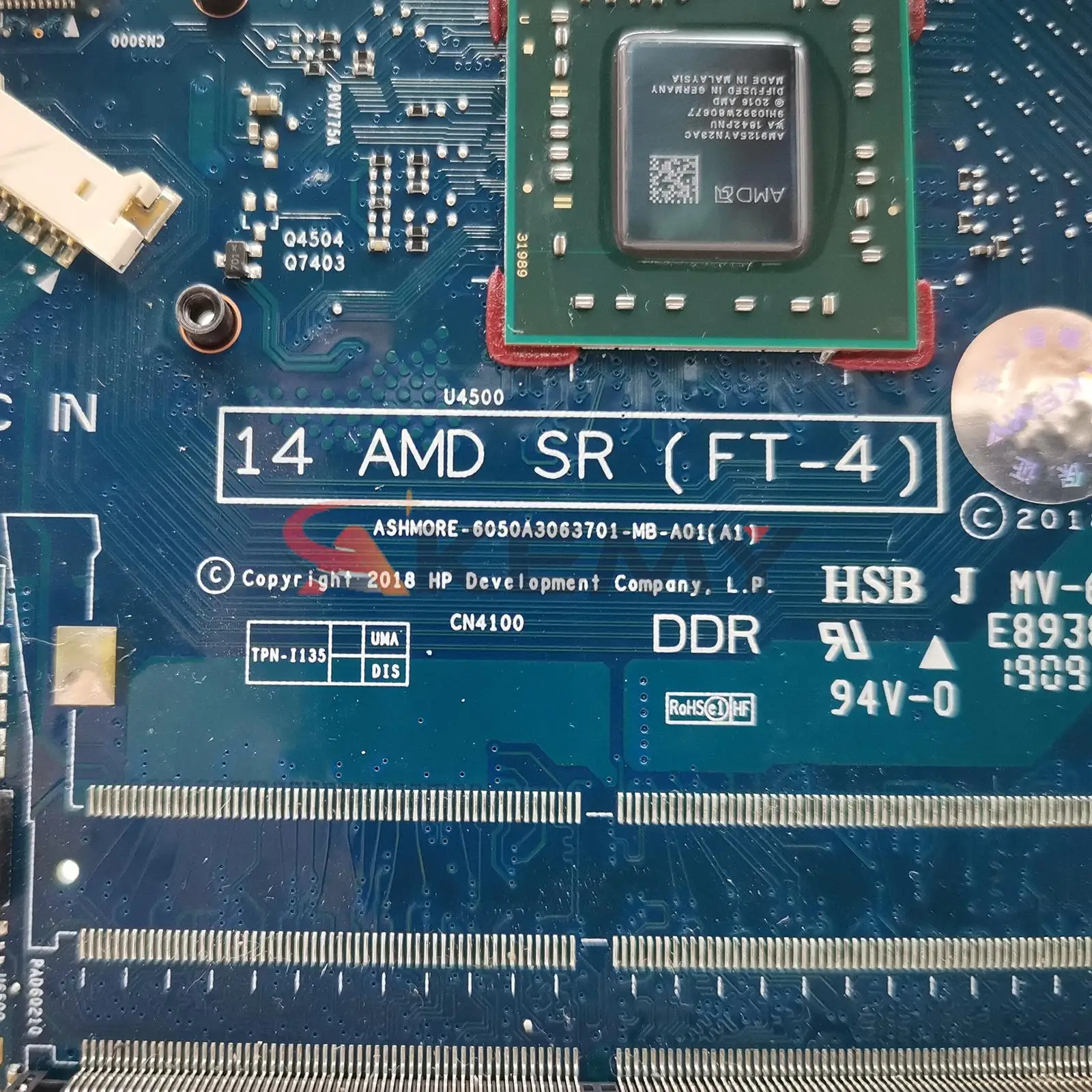 6050A3063701-MB-A01 For HP 14-DK 14-DP 14S-DP Laptop Motherboard  