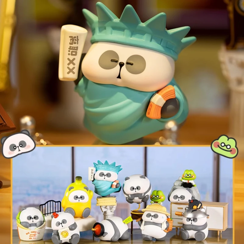 TOYCITY Mr.Pa Dont PUA Me 시리즈 귀여운 인형 액션 피규어, 귀여운 팬더 장난감 컬렉션 펜던트, 여아용 생일 선물