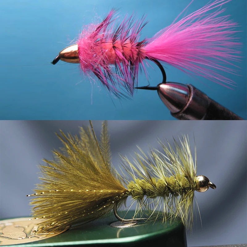 New ewing feather rooster saddle woolly bugger feather pack 5 optional  colors streamer fly pattern special fly tying feathers