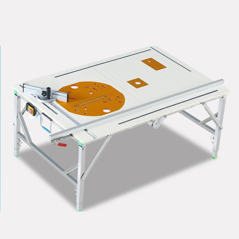 

Многофункциональный верстак для деревообработки, складной портативный маленький стол для пилы из нержавеющей стали, Рабочий стол для шлифовки и полировки