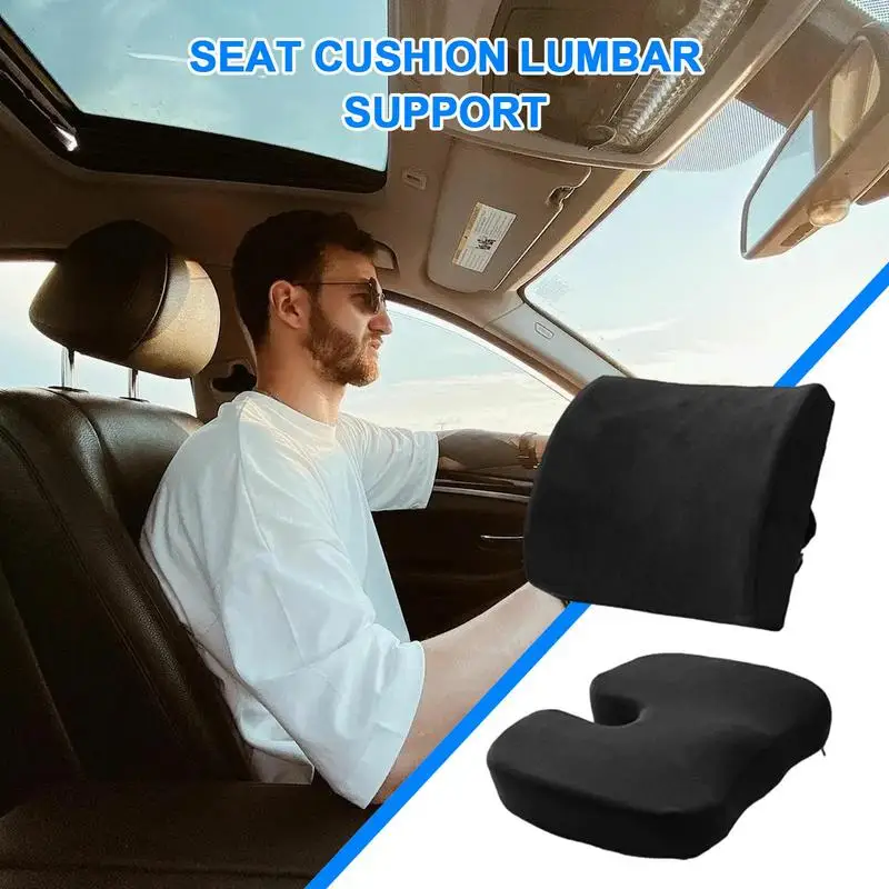 

Подушка массажная из пены с эффектом памяти, поддерживающая подушка из пены с эффектом памяти, для колес и автомобильных сидений, аксессуары для салона автомобиля