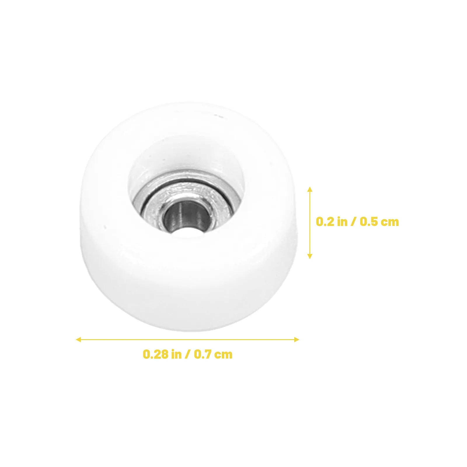 4개입 핑거보드 트럭 34mm 시뮬레이션 스케이트 롤러 휴대용 스트레스 해소 교육용 핑거 스포츠 장난감