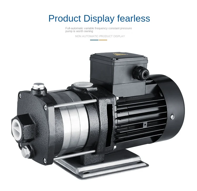 

Stainless Steel Horizontal Multistage Machine Tool Cooling Booster Processing Center Centrifugal Pump