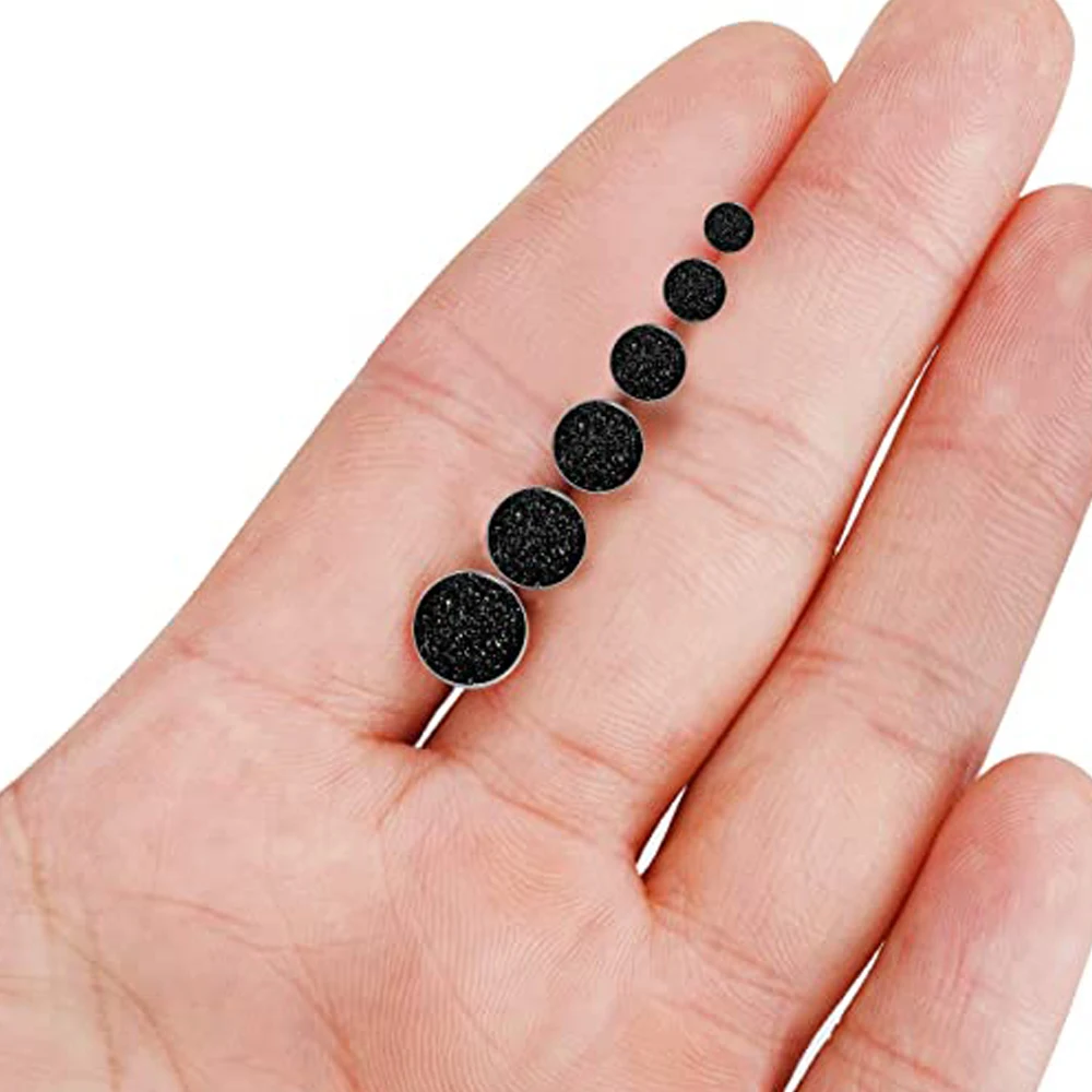 Orecchini Punk In Acciaio Inossidabile - 3 Paia Con Disegno A Catenella, Unisex, Ipoallergenici - Foto 9