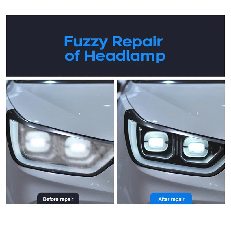 100/ 200/ 800ml Car Headlight Restoration Liquid Car Headlight Polishing Evaporator Liquid Chemicals Headlight Headlights Liquid