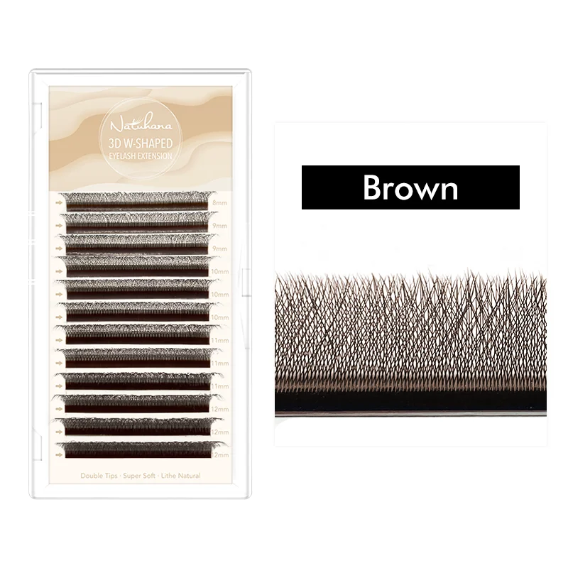 3D W Shape Individual Lashes Eyelash Extensions for Makeup Tool fake eyelashes eyelash set