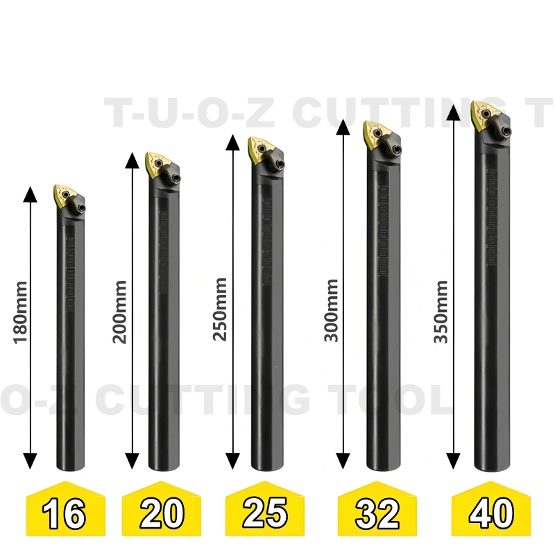 TUOZ S16Q-MWLNR08 S20R-MWLNR08 내부 선삭 공구 MWLNR MWLNL 선반 커터 바 CNC 홀더