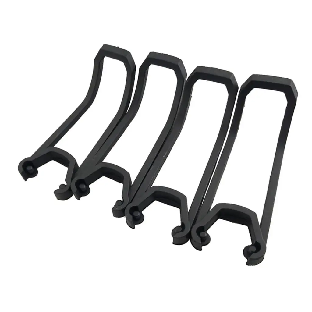 Anneau de protection d'hélice flexible pour drone JY019, vue latérale détaillant la fixation.