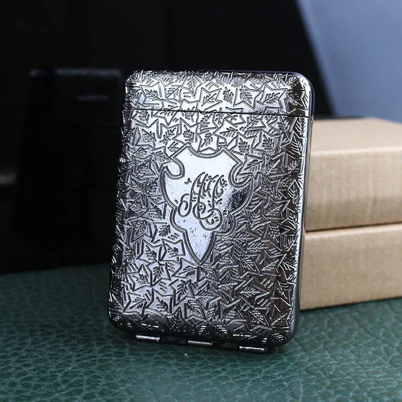 抗圧シガレットケース,ピーキーブラインダー,刻印された筆記体