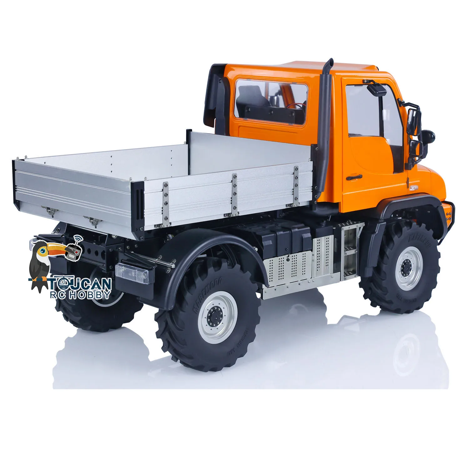 TOUCAN RC 1/10 Scale U423 4x4 Crawler Car - Metal Bucket, Sound & Light, 2-Speed Transmission - View #9