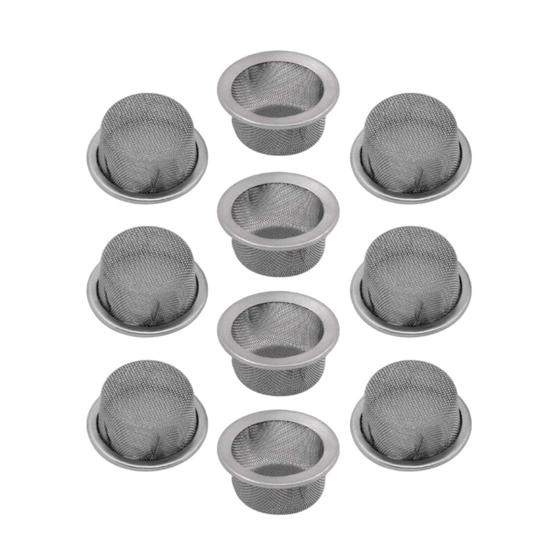 1 Pcs Hot Stainless Steel Smoking Pipe Filter Screen Exquisite Crystal