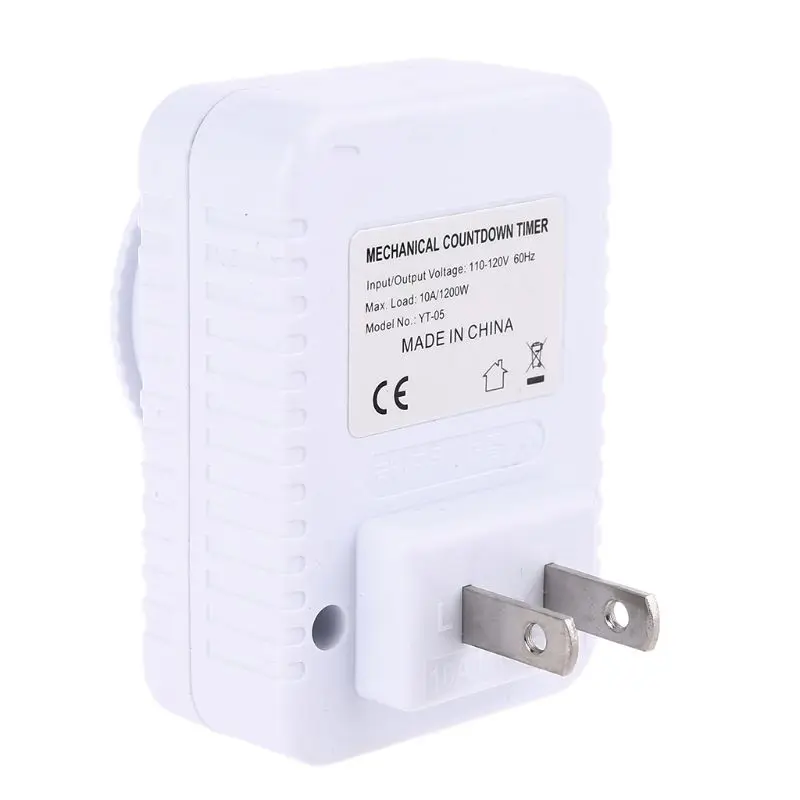 Upgraded Timer Socket 12 Hour Electrical Mechanical for Time Wall Plug Switchs Digital CountdownTimer Socket Energy-save