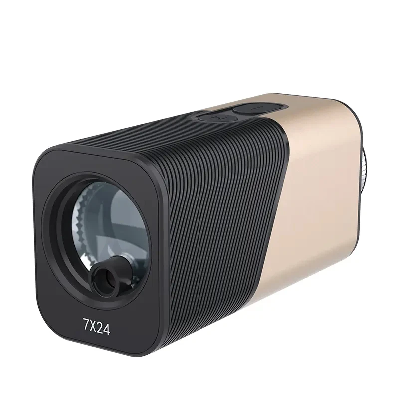 

Outdoor Optical Small Pocket Portable 7X24 Handheld HD 1000m Telescope Monocular Range Finder Rangefinder for Golf