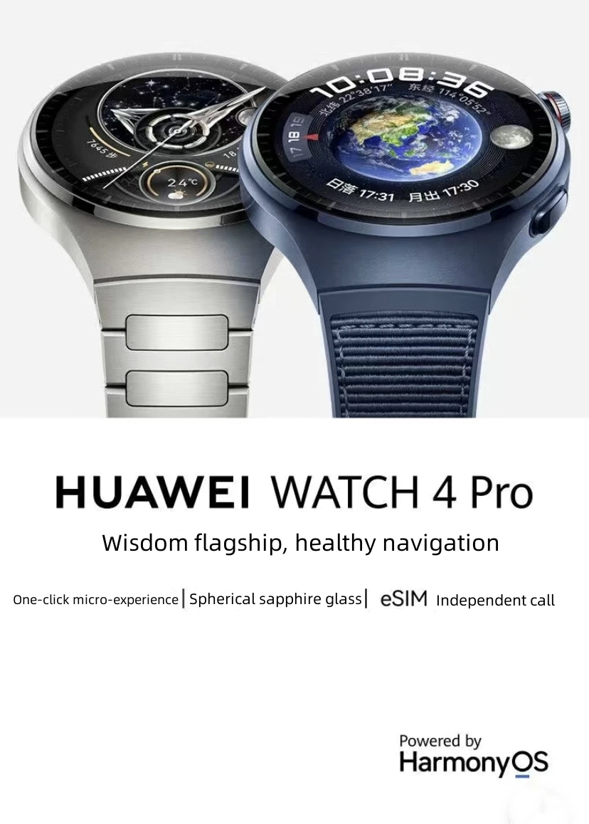 2023 New Huawei Watch 4 Pro Smart Watch ESIM Independent Call Bluetooth  Watch | eBay