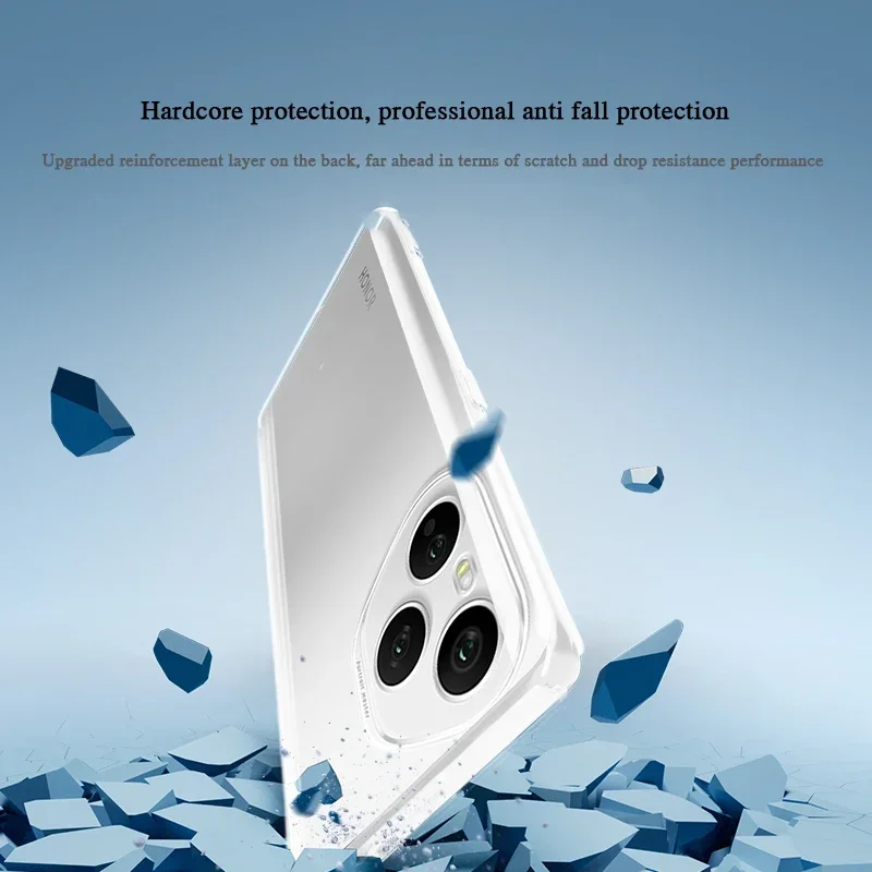 Ultra Thin Transparent Soft TPU Shockproof Mobile Case
