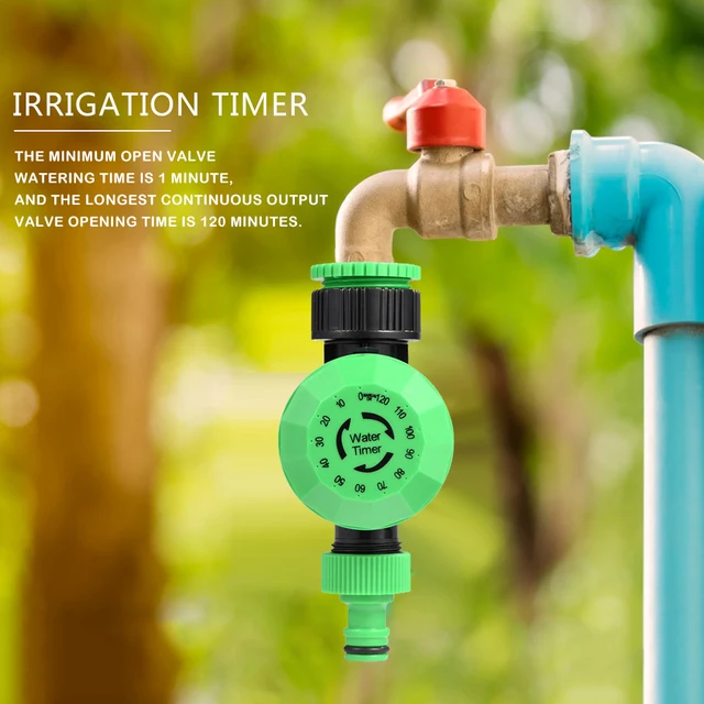 1-3PCS Plastic Programmable Intelligence Automatic Watering Tools Garden Irrigation System Mechanical Timer Controller 2