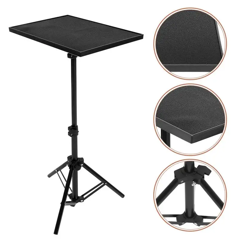 

Stand Projector Laptop Tripod Holder Adjustable Screen Floor Support Dj Equipment Mount Book Folding