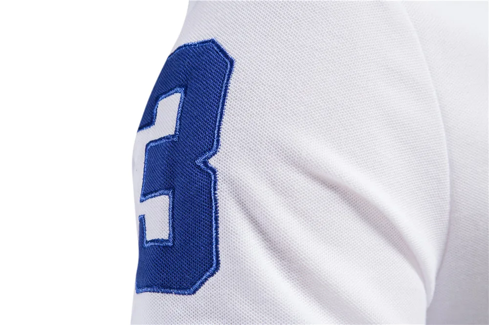 Embroidery 35% Cotton Polo Shirts for Men Casual Solid Color Slim Fit Mens Polos New Summer Fashion Brand Men Clothing