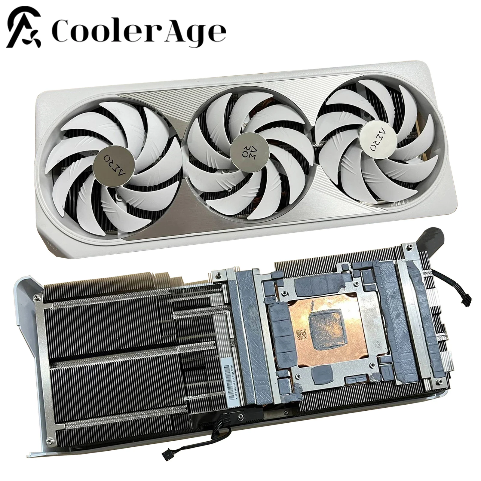 Per Gigabyte Geforce Rtx 4080 4090 Ventola Per Scheda Video Aero Oc Con Backplane Rtx4080 Rtx4090 Dissipatore Di Calore Di Ricambio Per Scheda Grafica