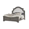 5-Piece Rustic Gray Wood Queen Bedroom Set - Traditional Style 2