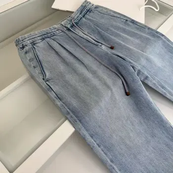 Italia BC inizio autunno nuova moda jeans casual da uomo pantaloni dritti a gamba larga semplici e versatili 1