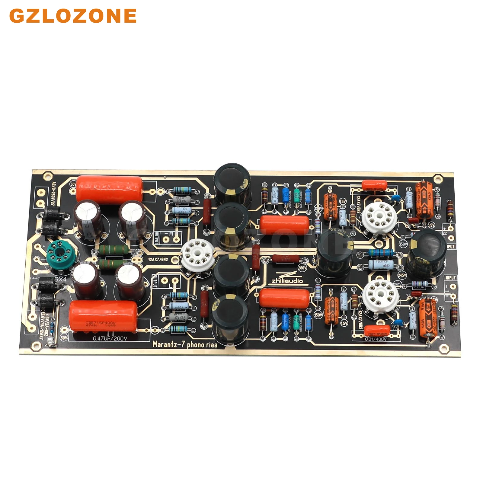 

ZEROZONE HI-END A34 Tube MM RIAA Turntables M7 Phono amplifier Finished board Base on Marantz 7