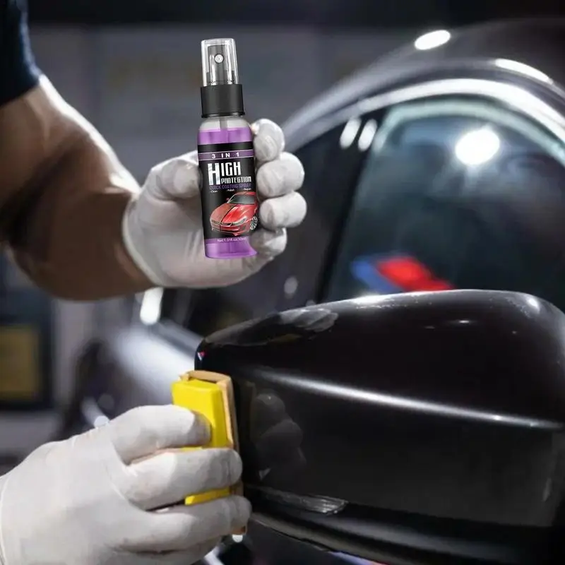 

Coating Spray Quick Detail Spray-Extend Protection 3 In 1 Ceramic Coating High Protection Car Wax Polish Spray Waterless Wash