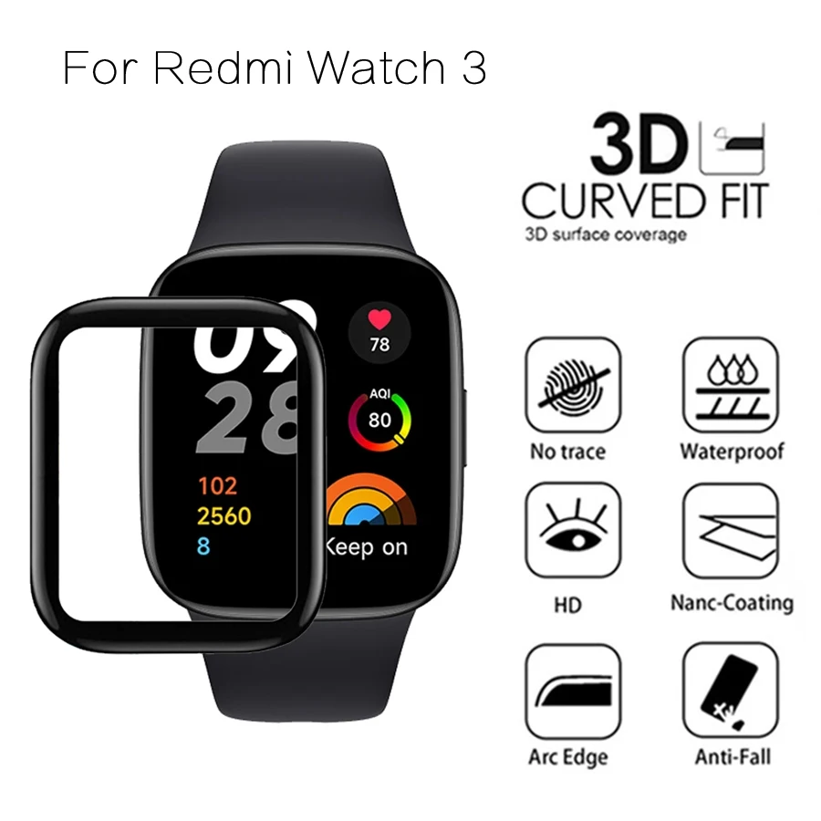 Premium 3D Curved Full-Cover Screen Protector (2-Pack)