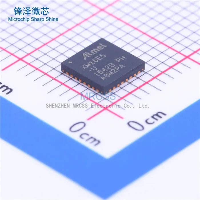 Фото MCU 8-битный/16-битный XMEGA AVR RISC 16KB Flash 1,8 в/2,7 в/3 в 32-контактный VQFN T/R №2