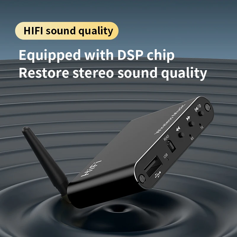 Bluetooth adapter Bluetooth audio receiver Bluetooth transceiver adapter Audio adapter Bluetooth aux adaptor VAORLO 2 IN 1 Bluetooth 5.4 Audio Transmitter Receiver 3.5MM AUX RCA USB U-Disk HIFI Stereo Music Wireless Adapter